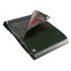 Brown/Green Tarpaulin 4m x 4m