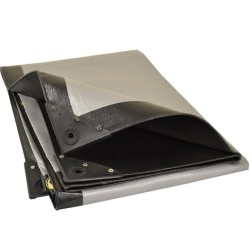 Black / Silver 5m x 20m