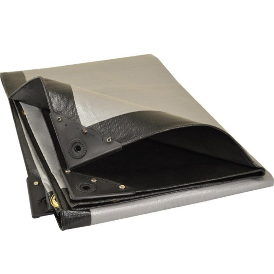 Black / Silver 5m x 20m