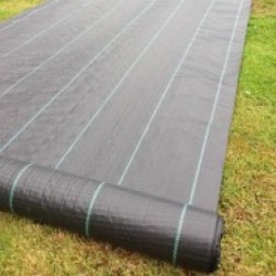 Pro-Tec 1.5m x 10m Heavy Duty 100g Weed Control Membrane Ground Cover Landscape Fabric